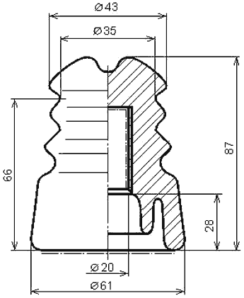 Изолятор РФО-16 Изолятор РФО-16