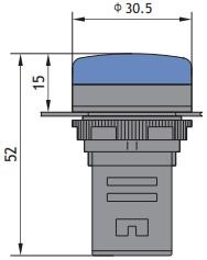 Индикатор ND16-22DS/4 белый АС 230В CHINT Индикатор ND16-22DS/4 белый АС 230В CHINT