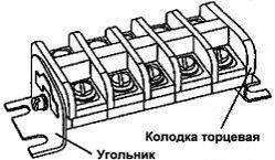 Клеммный блок КБ 10А 6к Клеммный блок КБ 10А 6к