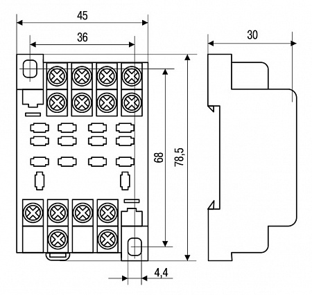 Колодка для LY4 Колодка для LY4