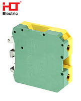 Клеммник наборный ЗНИ-70 PEN (желто-зеленый) Клеммник наборный ЗНИ-70 PEN (желто-зеленый)