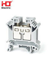 Клеммник наборный UK-16мм2 (101А) серый Клеммник наборный UK-16мм2 (101А) серый