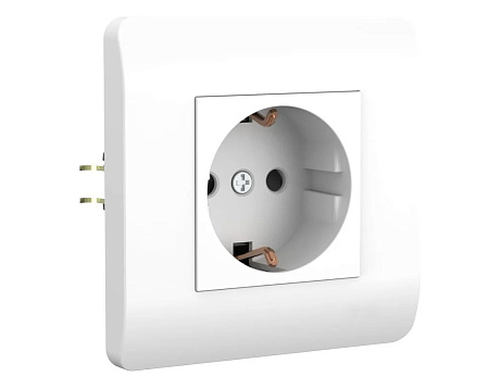(NEW3-E) Розетка 1-местная с/з со шторками 16А белая CHINT (NEW3-E) Розетка 1-местная с/з со шторками 16А белая CHINT