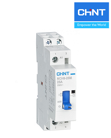 Контактор с ручным упр. NCH8-20М/20 2Р 20A CHINT Контактор с ручным упр. NCH8-20М/20 2Р 20A CHINT