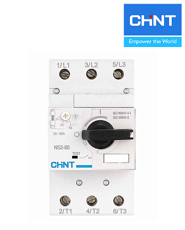 Пускатель NS2-80 (20-25А) с поворотной ручкой Пускатель NS2-80 (20-25А) с поворотной ручкой