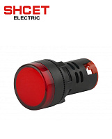 Светосигнальная арматура AD22DS 12В AC/DC красная Светосигнальная арматура AD22DS 12В AC/DC красная