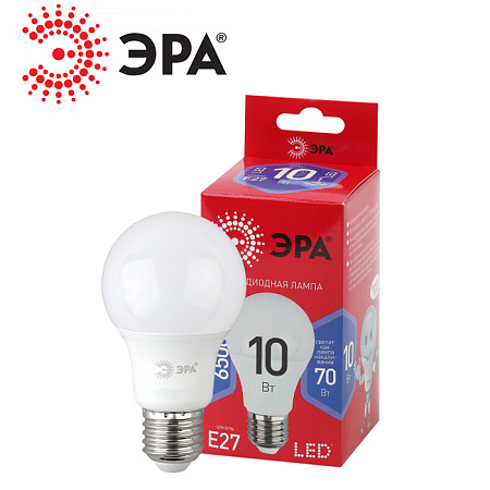 Лампа LED A60-10W-865-E27 ЭРА Лампа LED A60-10W-865-E27 ЭРА