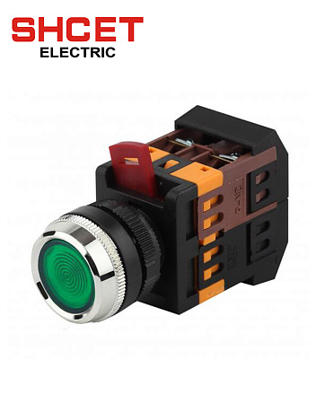 Кнопка ABLFS-22 зеленая Кнопка ABLFS-22 зеленая