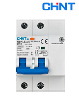 УЗДП NB4LE-AFD 2P 6A 30mA тип А CHINT (3М) УЗДП NB4LE-AFD 2P 6A 30mA тип А CHINT (3М)