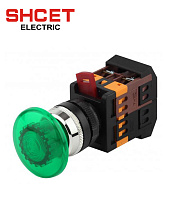 Кнопка AEAL-22 зеленая Кнопка AEAL-22 зеленая