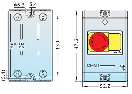Защитная оболочка с кнопкой "Стоп" для NS2 Защитная оболочка с кнопкой "Стоп" для NS2