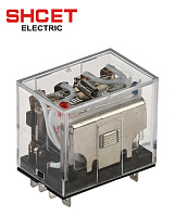 Промежуточное реле LY4 220В с подсветкой Промежуточное реле LY4 220В с подсветкой