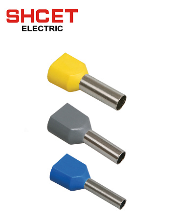 Наконечники-гильзы ТЕ16-14 на 2 провода Наконечники-гильзы ТЕ16-14 на 2 провода