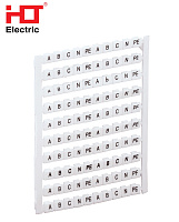 Маркер для ЗНИ с символами "A, B, C, N, PE" HLT Маркер для ЗНИ с символами "A, B, C, N, PE" HLT