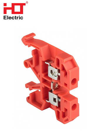 Клеммник наборный ЗНИ- 2.5мм2 (25А) красный Клеммник наборный ЗНИ- 2.5мм2 (25А) красный