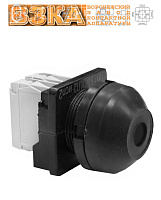Кнопка КЕ-081 исп.1 (2з) черная Кнопка КЕ-081 исп.1 (2з) черная