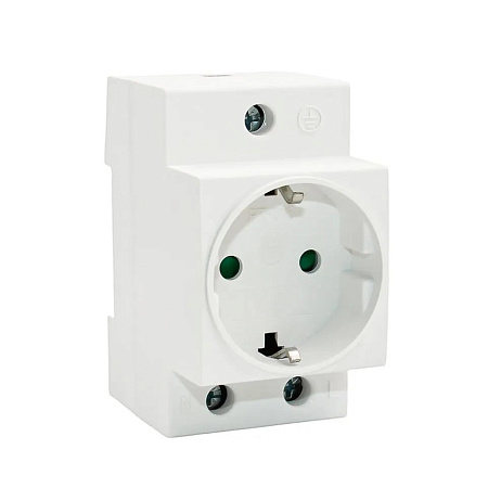 Розетка на дин-рейку РДЕ-47 с заземлением Розетка на дин-рейку РДЕ-47 с заземлением