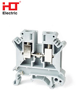 Клеммник наборный UK- 6мм2 (57А) серый Клеммник наборный UK- 6мм2 (57А) серый