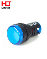 Светосигнальная арматура AD16-22DS 220В синяя HLT Светосигнальная арматура AD16-22DS 220В синяя HLT