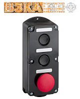 Пост кнопочный ПКЕ 222-3 (красный гриб) Пост кнопочный ПКЕ 222-3 (красный гриб)