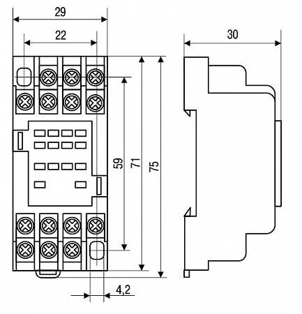 Колодка для MY4 Колодка для MY4