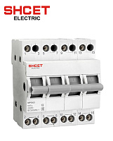 Переключатель-рубильник МРП63 4Р 16А Переключатель-рубильник МРП63 4Р 16А