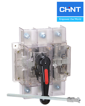 Bыключатель-разъединитель NH40- 400/3 3P 400А с выносной ручкой CHINT Bыключатель-разъединитель NH40- 400/3 3P 400А с выносной ручкой CHINT