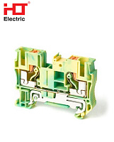 Клеммник пружинный РТ-PEN-6мм2 41А (2 проводника) Клеммник пружинный РТ-PEN-6мм2 41А (2 проводника)