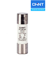 Плавкая вставка цилиндрическая RT28-63 50A 14х51 CHINT Плавкая вставка цилиндрическая RT28-63 50A 14х51 CHINT