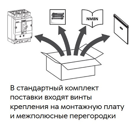 Авт. выключатели NM8N-250S 3Р 200А 50кА CHINT Авт. выключатели NM8N-250S 3Р 200А 50кА CHINT