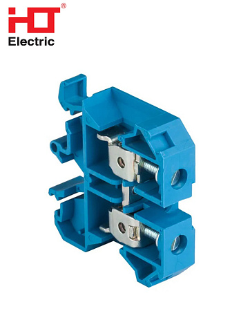 Клеммник наборный ЗНИ-35мм2 (125А) синий Клеммник наборный ЗНИ-35мм2 (125А) синий