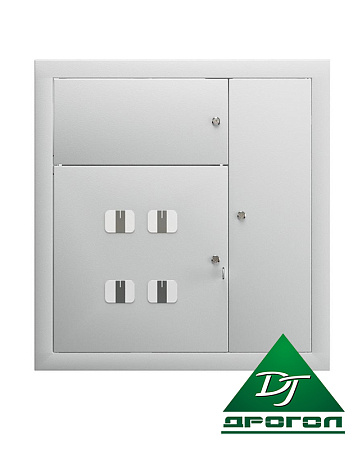 Корпус ЩЭ-4кв. (ниша 900*850) с слаботочным отсеком Дрогол Корпус ЩЭ-4кв. (ниша 900*850) с слаботочным отсеком Дрогол