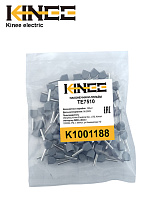 Наконечники-гильзы ТЕ7510 на 2 провода Kinee Наконечники-гильзы ТЕ7510 на 2 провода Kinee