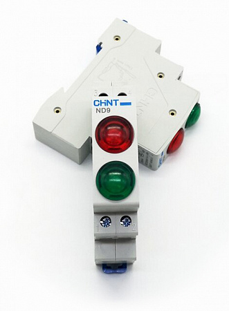 Индикатор ND9-2/gr красный-зеленый CHINT Индикатор ND9-2/gr красный-зеленый CHINT