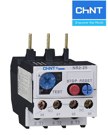 Реле тепловое NR2-25 (0.63-1А) Реле тепловое NR2-25 (0.63-1А)