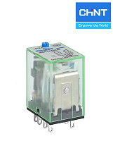 Промежуточное реле NJDC-17/4ZS 4 кон. с кнопкой тест 3А 220В АС CHINT Промежуточное реле NJDC-17/4ZS 4 кон. с кнопкой тест 3А 220В АС CHINT