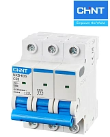 Авт. выключатели NXB-63S 3P 3A B (4.5kA) CHINT Авт. выключатели NXB-63S 3P 3A B (4.5kA) CHINT