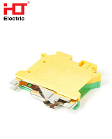 Клеммник наборный UK-10мм2 PEN желто-зеленый Клеммник наборный UK-10мм2 PEN желто-зеленый