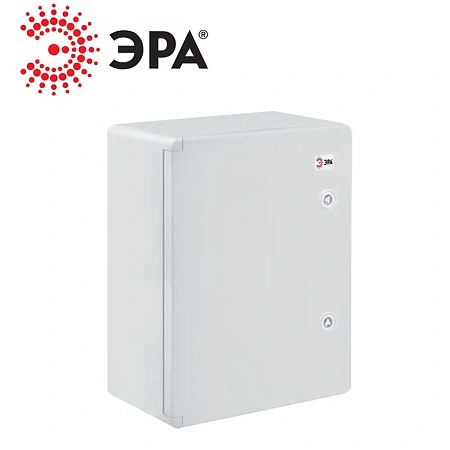 Корпус ЩМП-П (500х350х190) IP65 пластиковый серый ЭРА Корпус ЩМП-П (500х350х190) IP65 пластиковый серый ЭРА