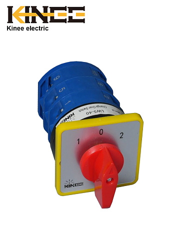 Переключатель LW5 3Р 40А (1-0-2) Kinee Переключатель LW5 3Р 40А (1-0-2) Kinee