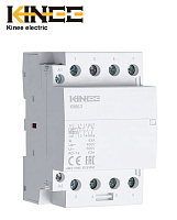 Контактор модульный КМ63 4Р 25А (2NO+2NC) Kinee Контактор модульный КМ63 4Р 25А (2NO+2NC) Kinee