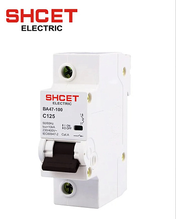 Автоматический выключатель ВА47-100 1Р 10А С Автоматический выключатель ВА47-100 1Р 10А С