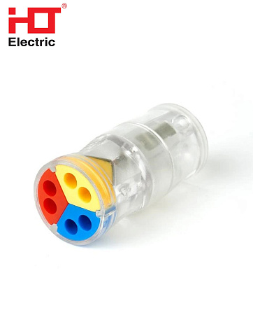 Клемма проходная CK-LT-736 (0.5-2.5мм) (3шт/уп.) Клемма проходная CK-LT-736 (0.5-2.5мм) (3шт/уп.)