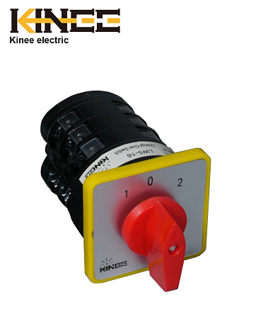 Переключатель LW5 3Р 16А (1-0-2) Kinee Переключатель LW5 3Р 16А (1-0-2) Kinee