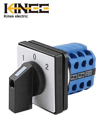 Переключатель LW8 3Р 25А (1-0-2) Переключатель LW8 3Р 25А (1-0-2)