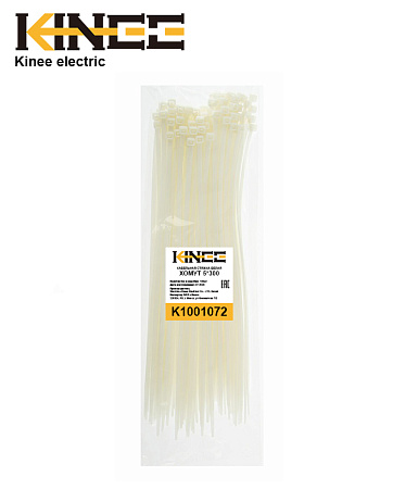 Хомут 5х300 белый Kinee Хомут 5х300 белый Kinee