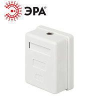 Компьютерная розетка RJ-45 (5е) неэкранированная 1-порт Компьютерная розетка RJ-45 (5е) неэкранированная 1-порт