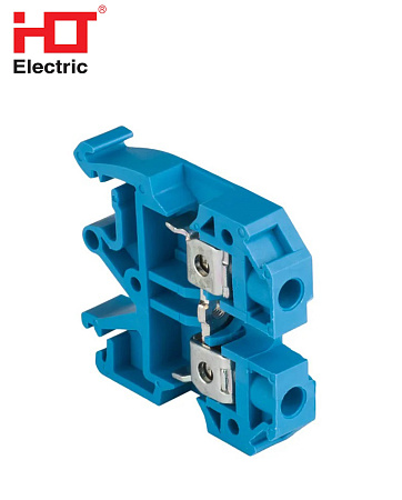 Клеммник наборный ЗНИ-10мм2 (57А) синий Клеммник наборный ЗНИ-10мм2 (57А) синий