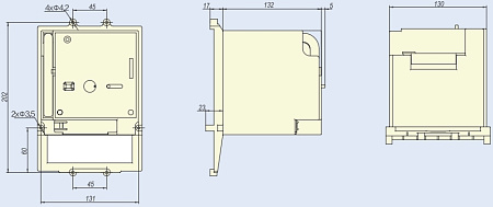 Моторный привод MOD23-M8 для NM8N-400/630 220АС/DC CHINT Моторный привод MOD23-M8 для NM8N-400/630 220АС/DC CHINT