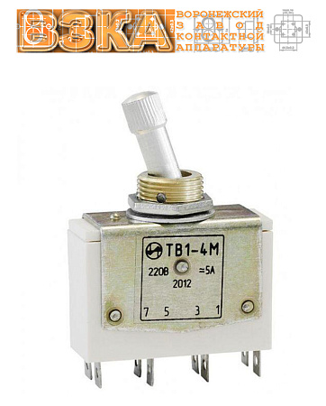 Тумблер ТВ1-4М Тумблер ТВ1-4М